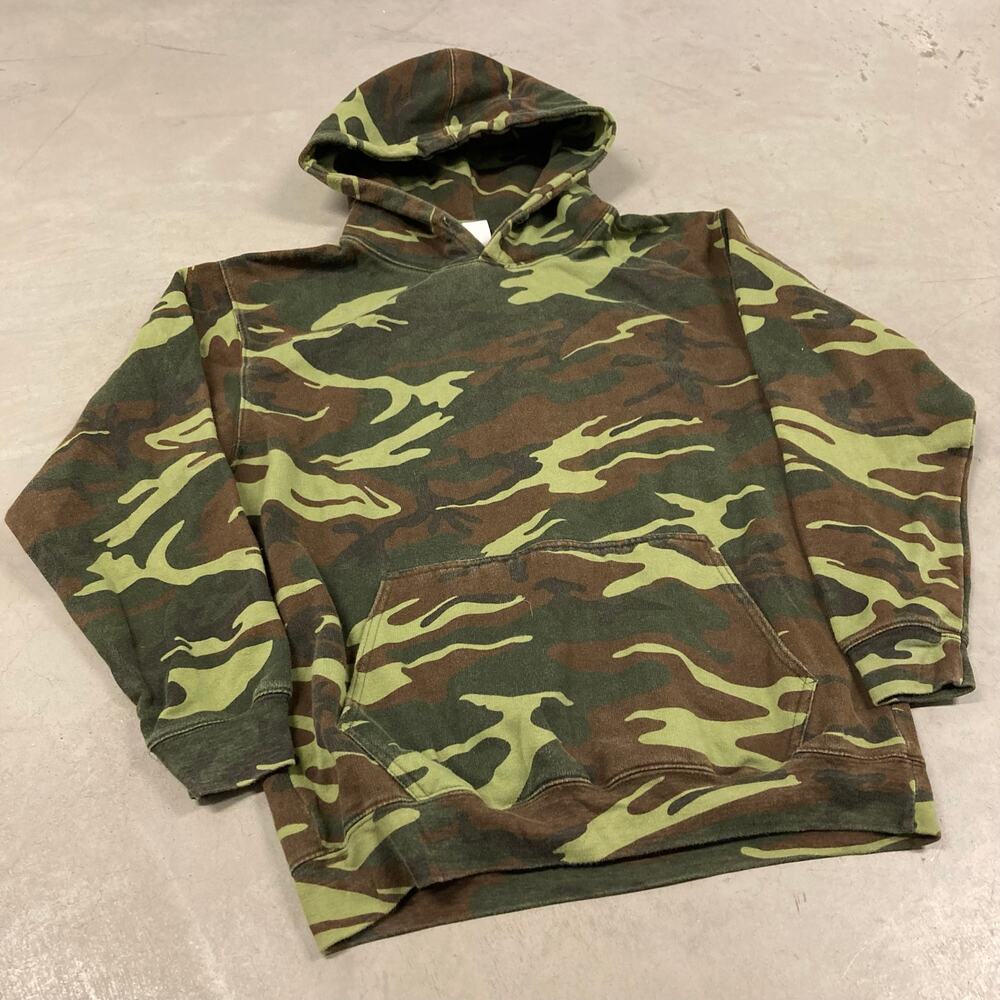 vintage y2k camo hoodie